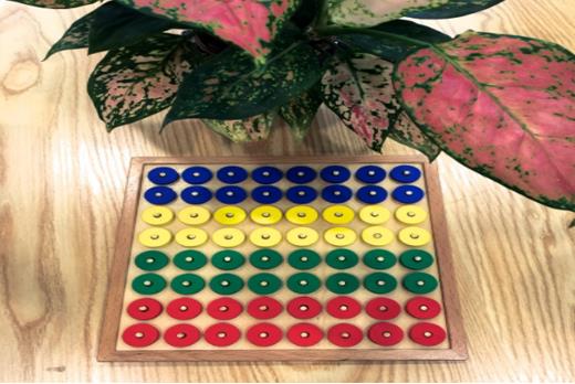 算盤珠構圖組合